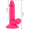 DIVERSIA - VIBRADOR FLEXIBLE 17 CM - ROSA - Imagen 3