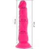 DIVERSIA - VIBRADOR FLEXIBLE 21 CM - ROSA - Imagen 3