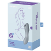 VIBRADOR DE PULSO DE AIRE SATISFYER CURVY TRINITY 3 GRIS - Imagen 3