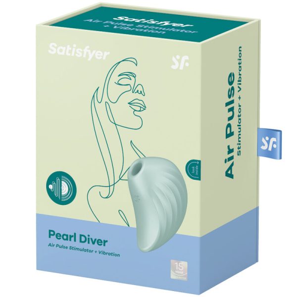 ESTIMULADOR Y VIBRADOR SATISFYER PEARL DIVER - - Imagen 4