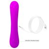 PRETTY LOVE - VIBRADOR Y ESTIMULADOR DE SILICONA SINCERE MORADO - Imagen 8