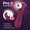 SATISFYER PRO 2 GENERACI N 3 - VINO TINTO BLUETOOTH Y APP - Imagen 6
