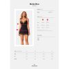 OBSESSIVE - BELLA ROU CHEMISE Y TANGA - Imagen 7