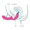 FUN FACTORY - SHARE LITE DOBLE DILDO BLACKBERRY - Imagen 3