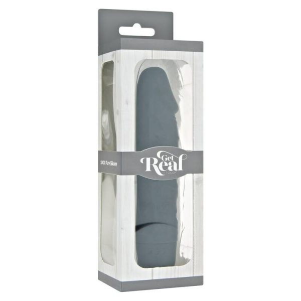 HAZTE REAL - MINI VIBRADOR CLÁSICO NEGRO - Imagen 3