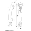 ZALO - QUEEN SET PULSE WAVE CLIT STIM MORADO - Imagen 12