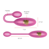 ONINDER - HUEVO VIBRADOR DENVER 7 X 2,7 CM APP GRATUITA - Imagen 4