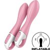 SATISFYER - BOMBA DE AIRE VIBRADOR 2 ROSA ANTIGUO