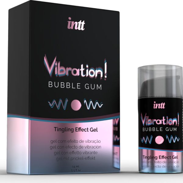 INTT - CHICLE LÍQUIDO VIBRADOR ESTIMULANTE ÍNTIMO POTENTE 15ML - Imagen 2