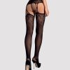 OBSESSIVE S206 MEDIAS CON LIGUERO NEGRO S/M/L - Imagen 3