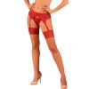 OBSESSIVE - CALCETINES LACELOVE ROJO