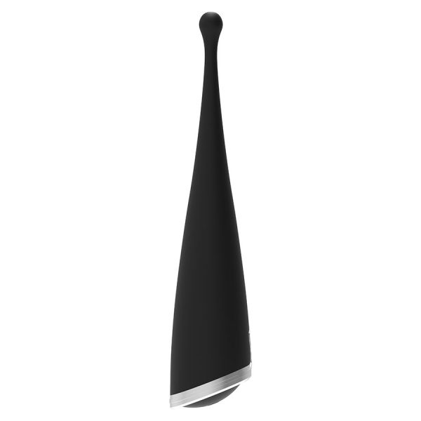 BRILLY GLAM - VIBRADOR CLITORAL DE SILICONA NEGRO ORGASM SPOT VIBE - Imagen 8