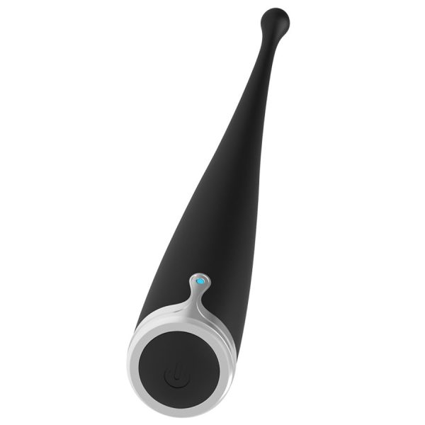 BRILLY GLAM - VIBRADOR CLITORAL DE SILICONA NEGRO ORGASM SPOT VIBE - Imagen 10