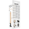 BASECOCK - VIBRADOR REALISTA MANDO A DISTANCIA 21 CM - Imagen 6