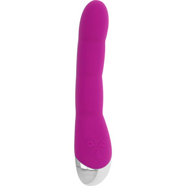 OHMAMA - VIBRADOR 6 MODOS Y 6 VELOCIDADES LILA 21,5 CM - Imagen 3