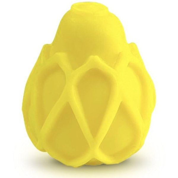 OVO TEXTURADO E REUTILIZÁVEL GVIBE - AMARELO