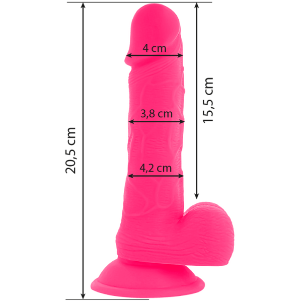 DIVERSIA VIBRAÇÃO FLEXÍVEL DIVERSIA 20,5 CM - ROSA - Image 3