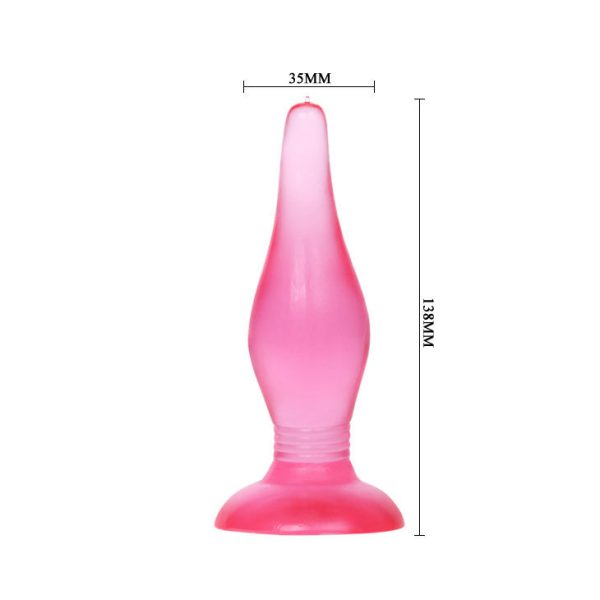 PLUG ANAL TACTO SUAVE LILA 14.2 cm - Image 3