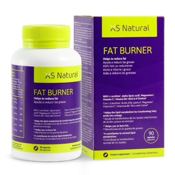 500 COSMETICS - SUPLEMENTO DE PERDA DE PESO DE QUEIMADURA DE GORDURA XS NATURAL FAT