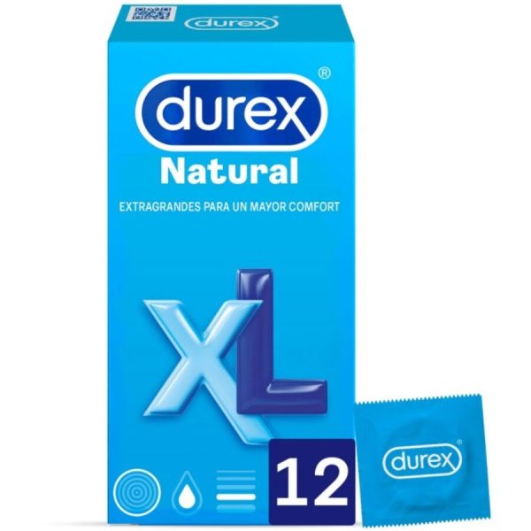 Durex Natural Xl 12 Unidades Fun 4 You Store 0732