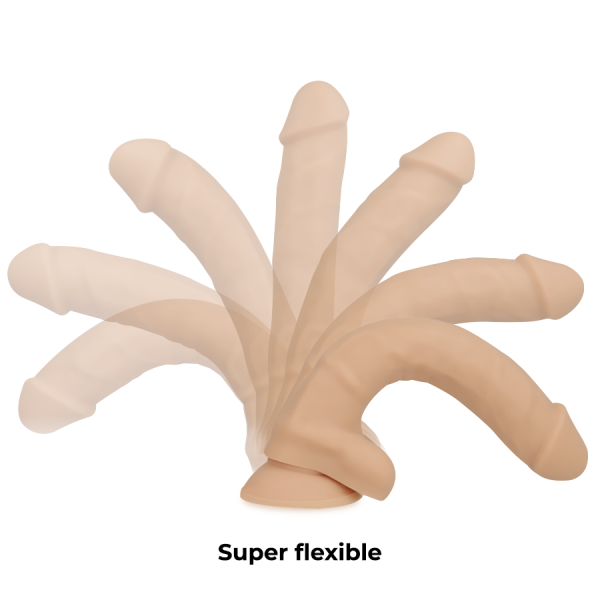 COCK MILLER DENSIDADE DE SILICONE ARTICULÁVEL COCKSIL 19,5 CM - Image 3