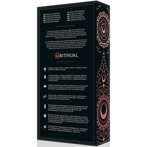 RITHUAL KRIYA ESTIMULADOR PUNTO-G RECARGABLE NEGRO - Image 3