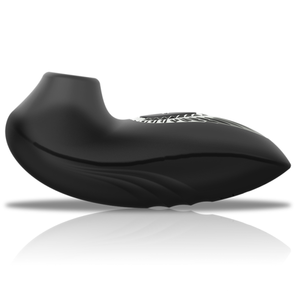 PRETO E PRATA - DRAKE DELUXE SUCKING VIBE SILICONE RECARREGÁVEL PRETO - Image 3