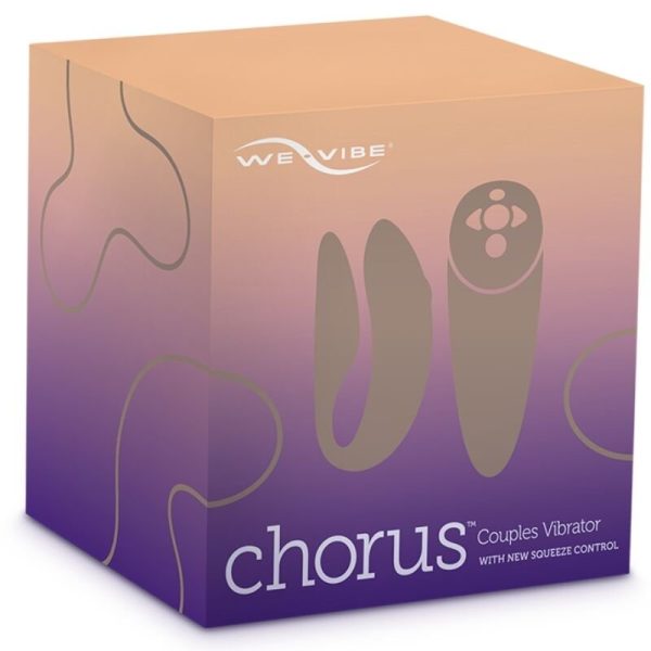 VIBRADOR WE VIBE CHORUS CASAIS COM SQUEEZE CONTROL - ROXO - Image 3