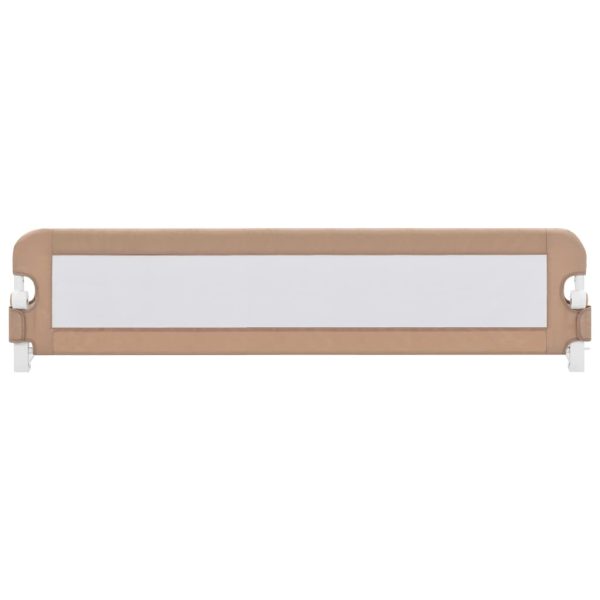 Barra segur. cama infantil 180x42cm poliéster cinza-acastanhado - Image 3
