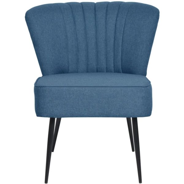 Cadeira de cocktail tecido azul - Image 2