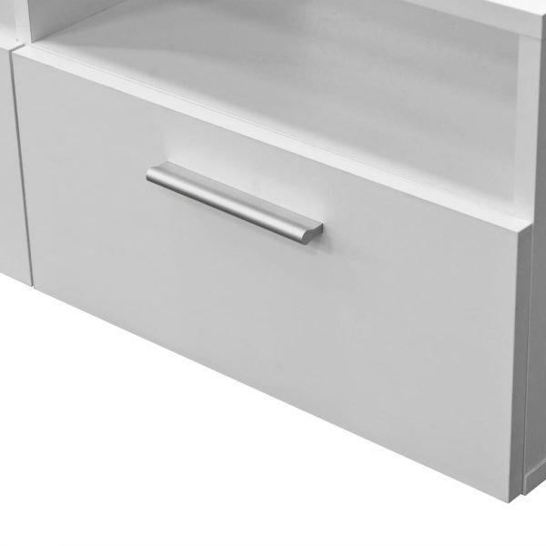Móveis de TV 2 pcs aglomerado 95x35x36 cm branco - Image 5