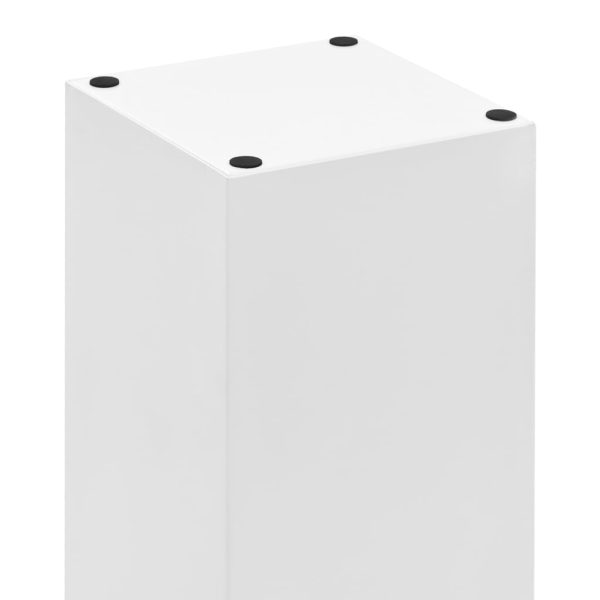 Suporte para guarda-chuvas pedras em aço branco - Image 4