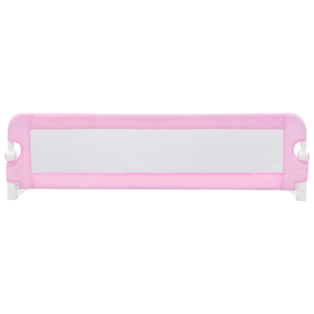Barra de segurança p/ cama infantil 120x42cm poliéster rosa - Image 3