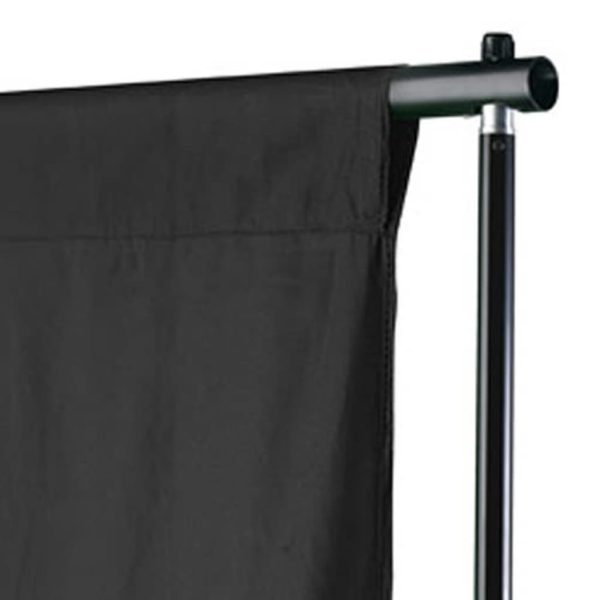 Fundo fotográfico em algodão preto 500x300 cm - Image 3