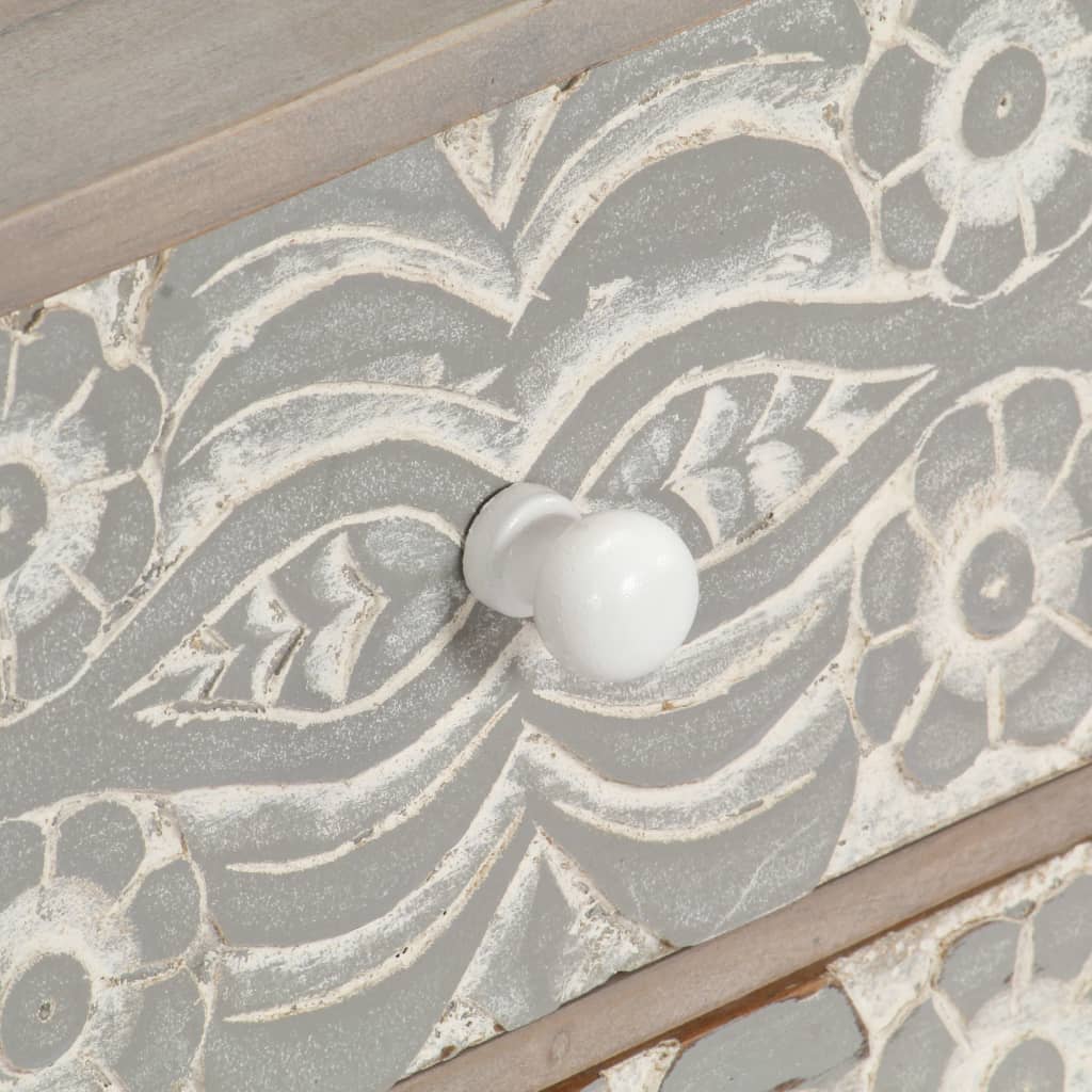 Móvel de TV 120x30x40 cm madeira de acácia maciça - Image 6