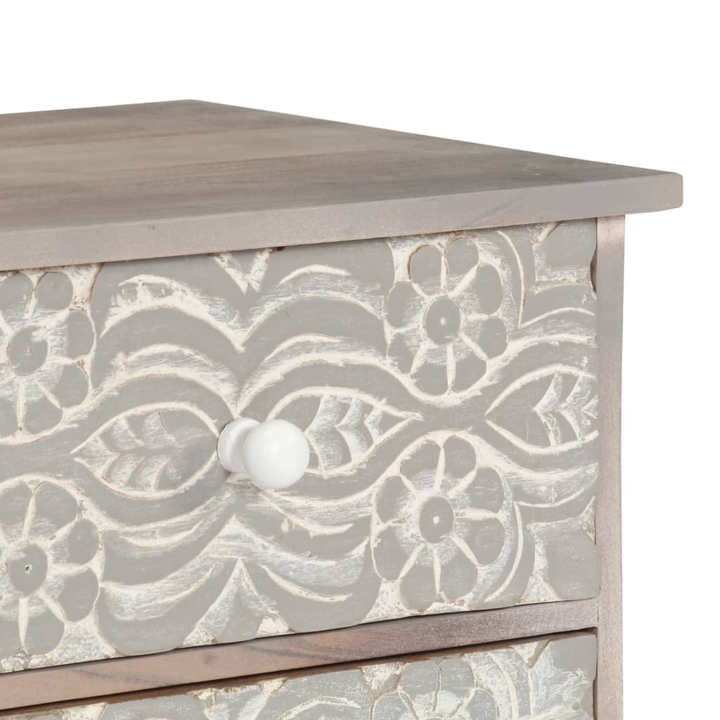 Móvel de TV 120x30x40 cm madeira de acácia maciça - Image 7