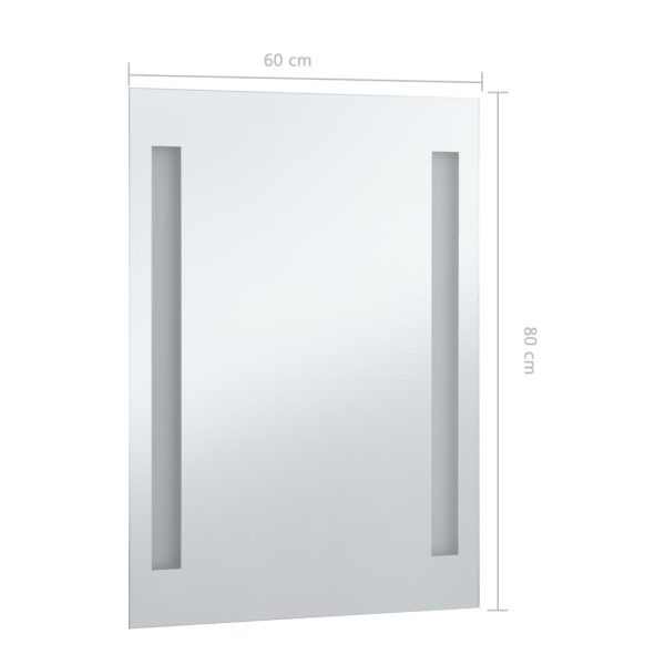 Espelho de parede LED para casa de banho 60x80 cm - Image 8