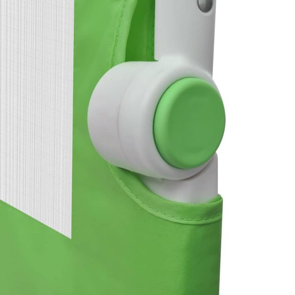 Barra de segurança para cama de criança 2 pcs 102x42 cm verde - Image 6