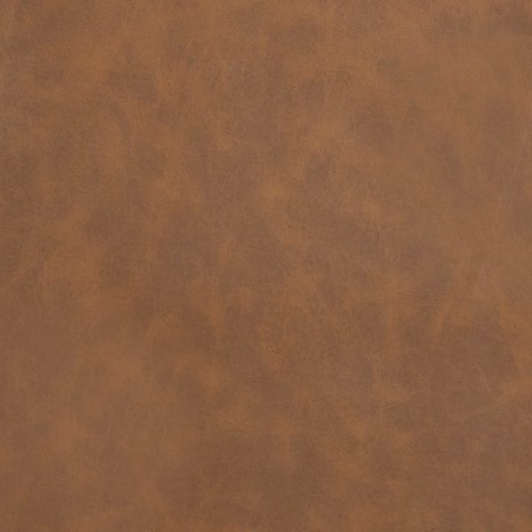 Cadeira cantilever em couro artificial castanho mate - Image 6