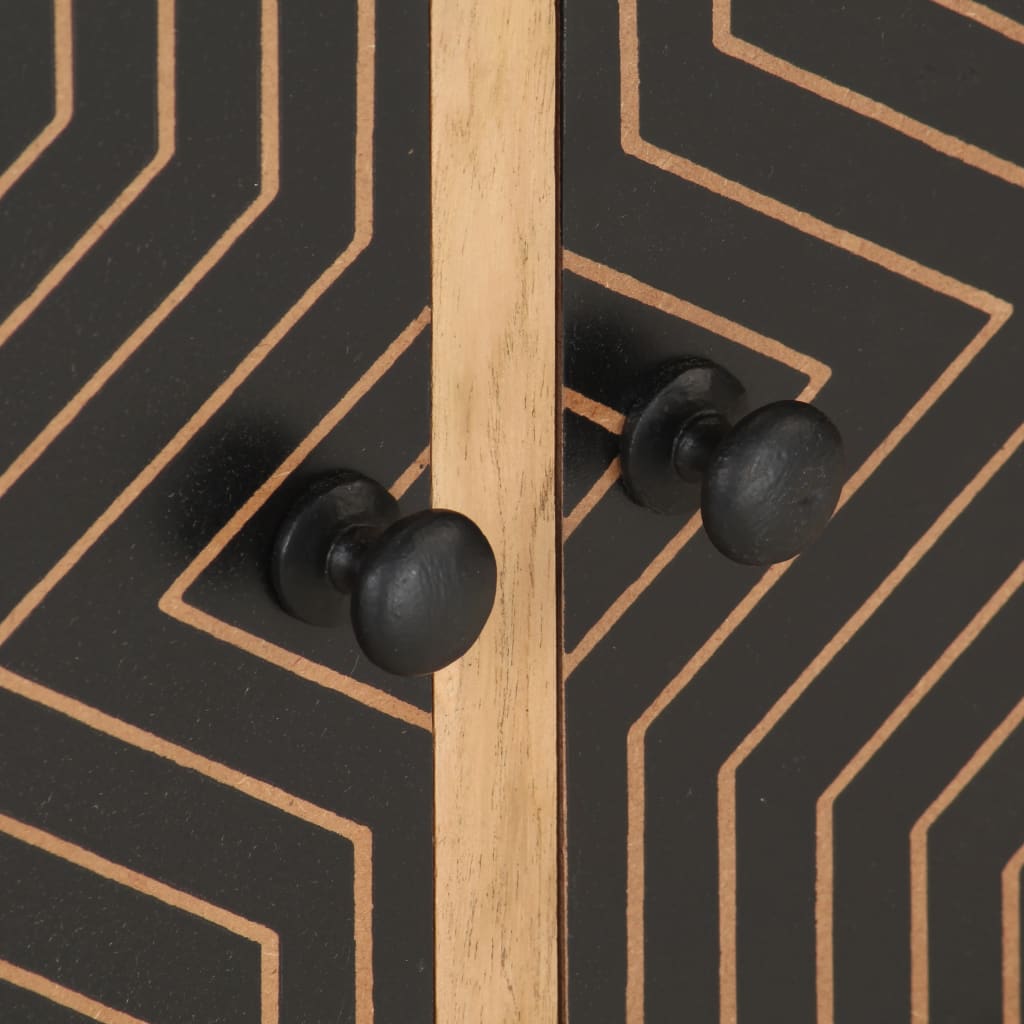 Móvel de TV 115x30x39 cm madeira de acácia maciça - Image 8