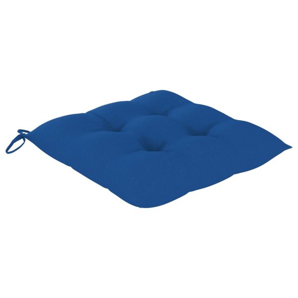 Cadeiras de jantar jardim c/ almofadões 2 pcs acácia maciça - Image 5