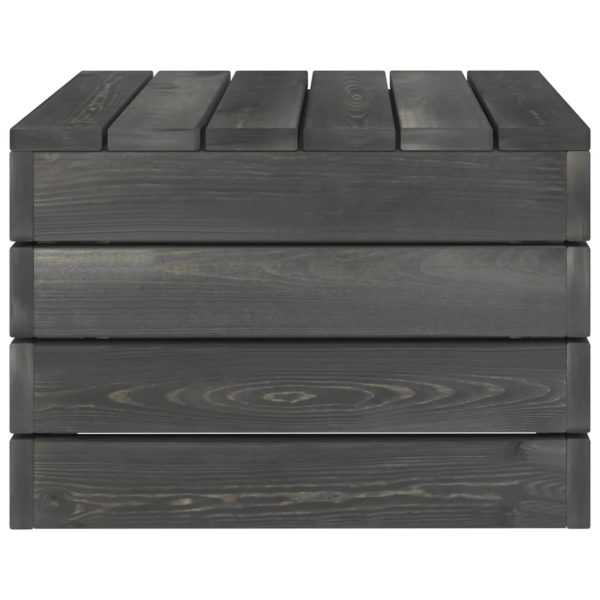 2 pcs conjunto lounge de paletes com almofadões pinho maciço - Image 10