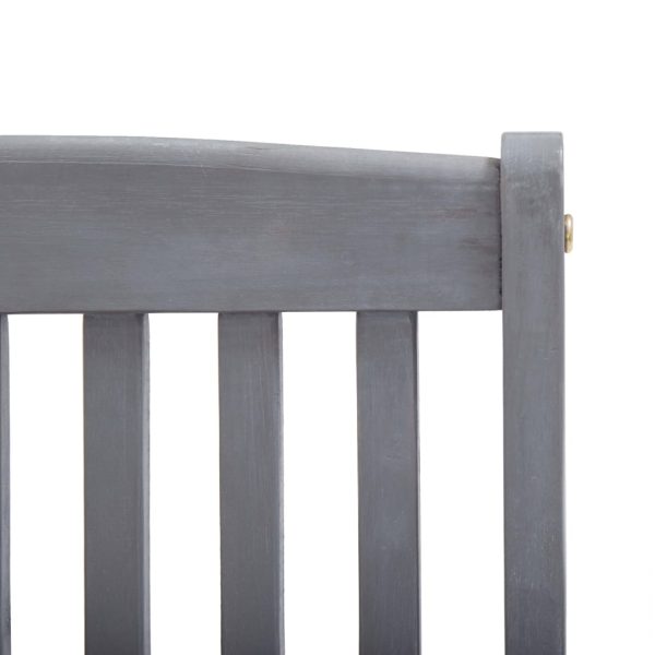 Cadeiras exterior dobráveis c/ almofadões 4 pcs acácia maciça - Image 7