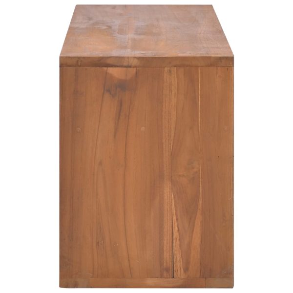Móvel de TV 90x30x40 cm madeira de teca maciça - Image 3