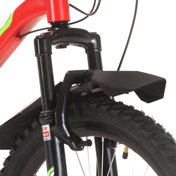 Bicicleta de montanha 21 velocidades roda 26" 42 cm vermelho - Image 4