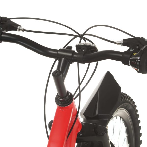 Bicicleta de montanha 21 velocidades roda 26" 42 cm vermelho - Image 7