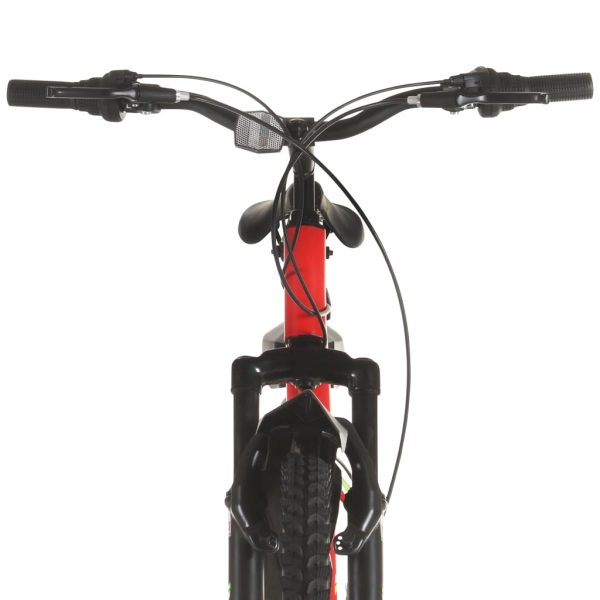 Bicicleta de montanha 21 velocidades roda 26" 42 cm vermelho - Image 9