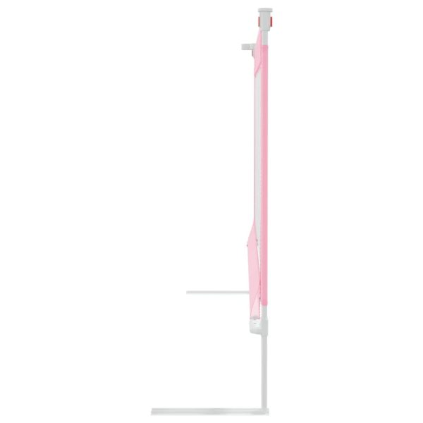Barra de segurança p/ cama infantil tecido 150x25 cm rosa - Image 5