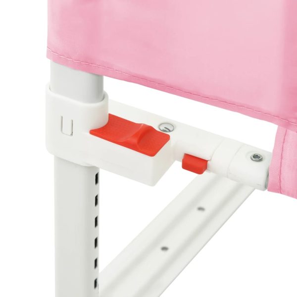 Barra de segurança p/ cama infantil tecido 150x25 cm rosa - Image 7