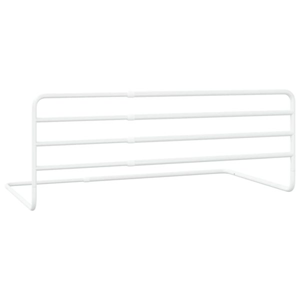 Barra de segurança p/ cama infantil (76-137)x55 cm ferro branco - Image 5